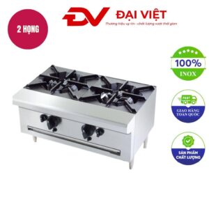Bếp âu 2 họng dùng gas 400x790x350mm