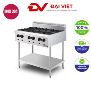 Bếp âu 6 họng chân đứng Berjaya OB6FS-17