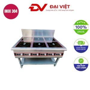 bếp âu điện từ 6 họng 5kw