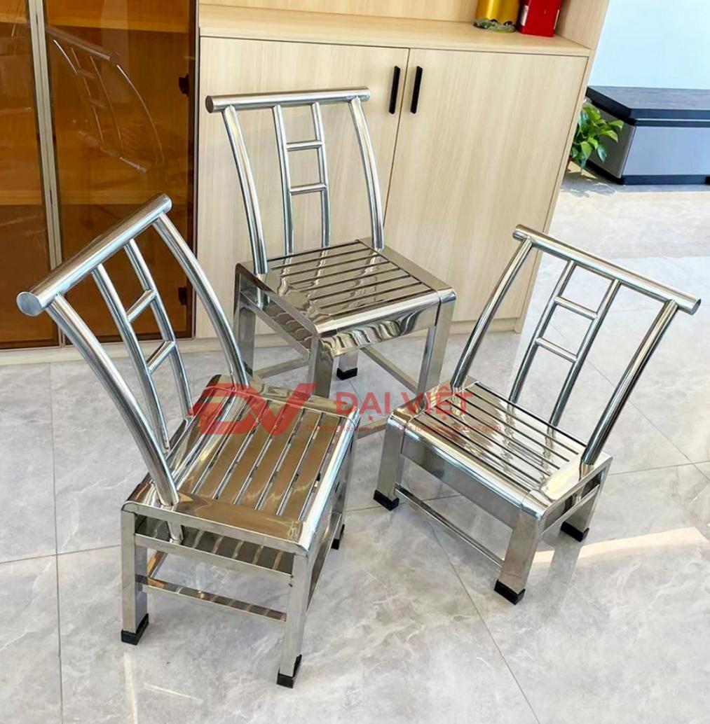 Mỗi loại ghế inox được thiết kế để tối ưu cho một mục đích sử dụng riêng biệt.