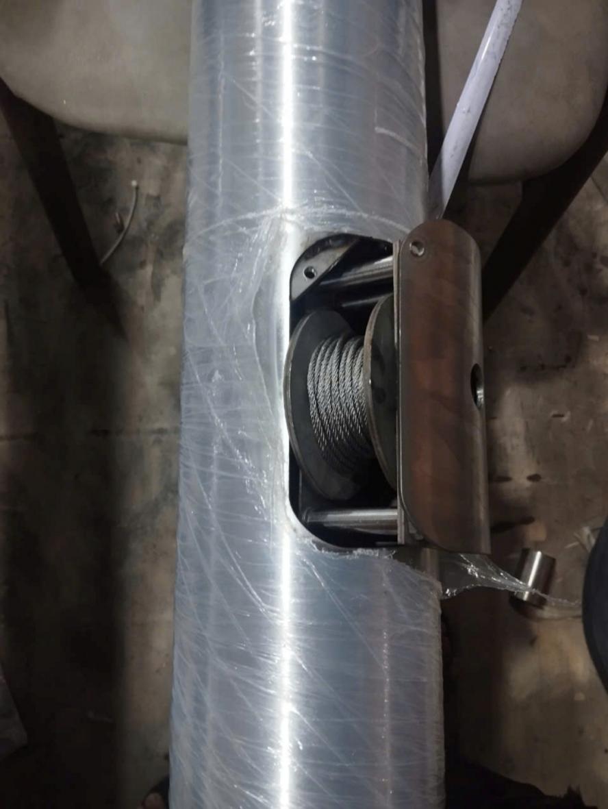 Hình ảnh dự án cột cờ 15m do Cơ Khí Đại Việt thi công cho nhà máy trong khu công nghiệp.