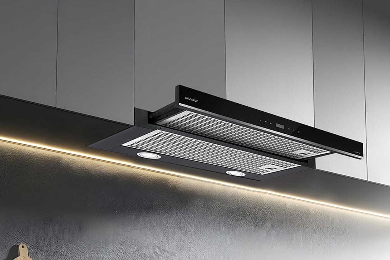 Bản vẽ 3D hệ thống hút khói công nghiệp do Cơ Khí Đại Việt thiết kế.