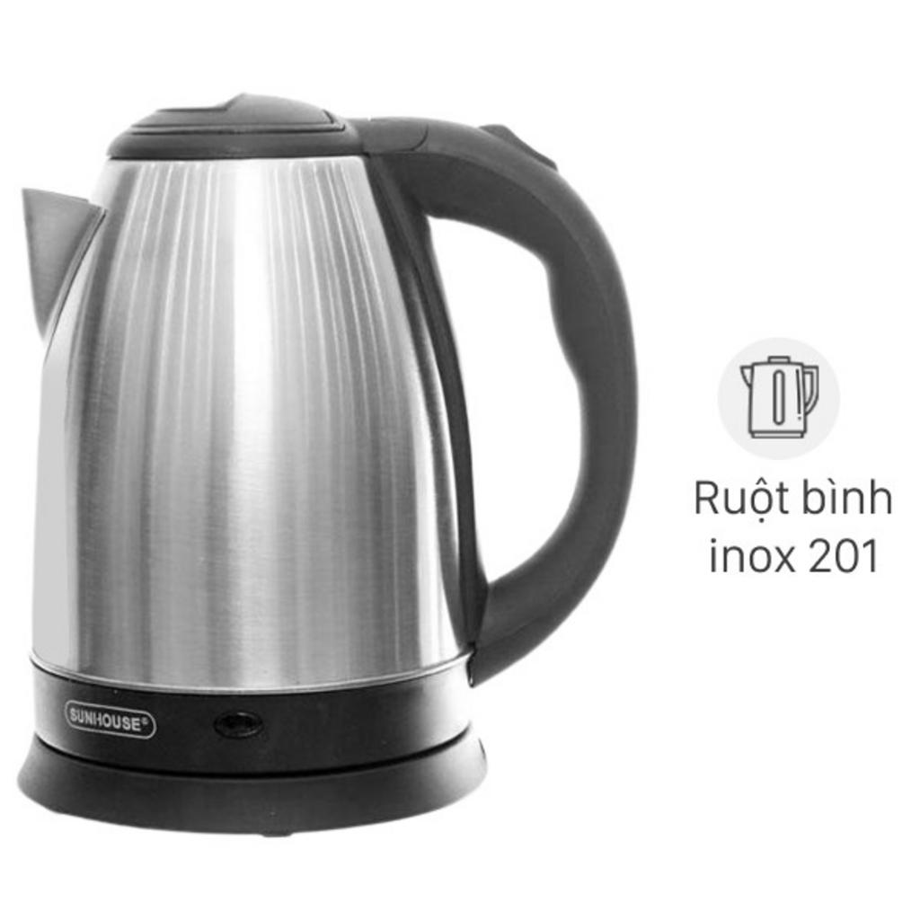 Hướng dẫn các bước vệ sinh và làm sạch cặn canxi bên trong ấm siêu tốc.