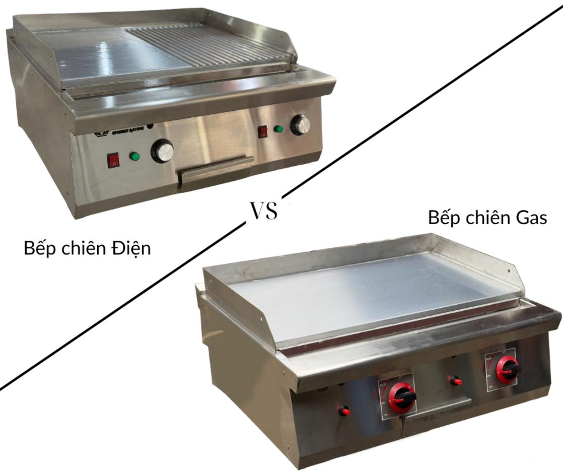 Bếp chiên phẳng điện mang lại lợi ích kép về hiệu suất hoạt động và an toàn lao động.