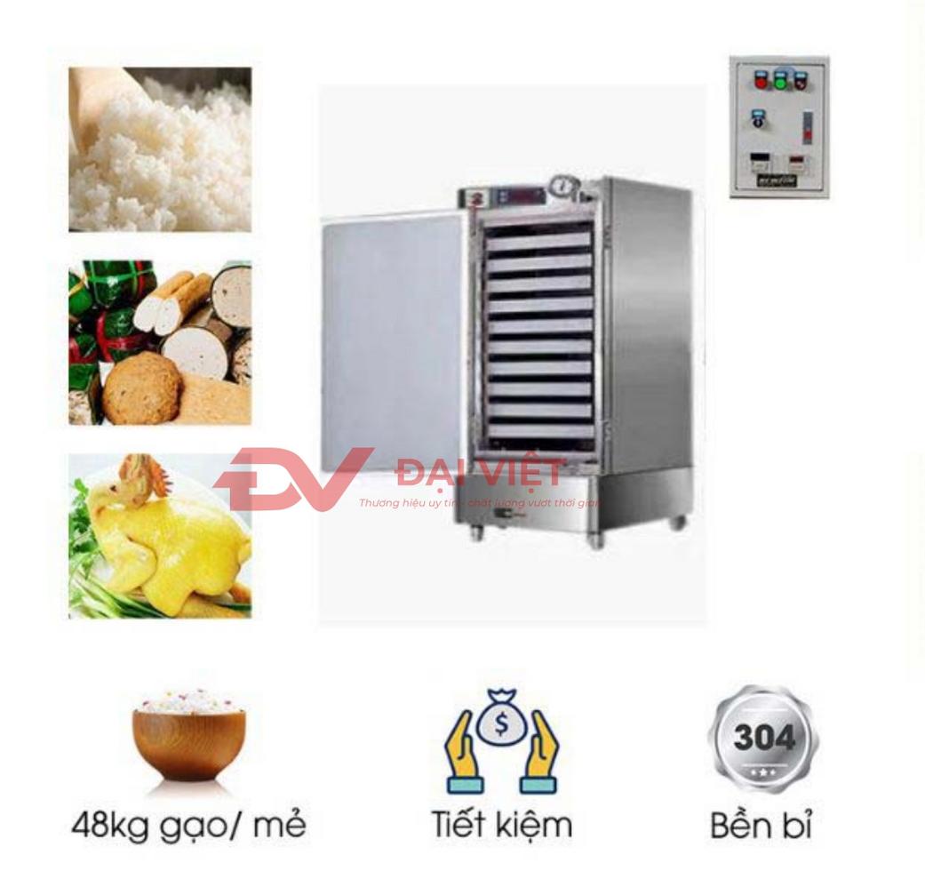 Biểu đồ thể hiện các lợi ích cốt lõi của tủ nấu cơm kết hợp gas và điện.
