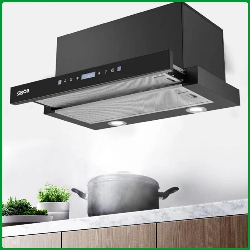 Đảm bảo khoảng cách lắp đặt an toàn giữa bếp và máy hút mùi.