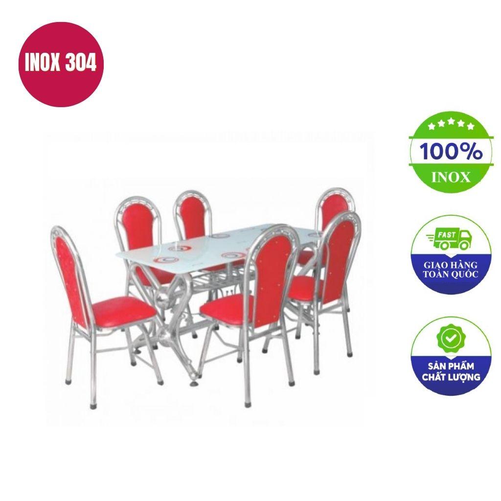 Một mẫu bộ bàn ghế inox tròn 10 ghế chuyên dụng cho các sự kiện, tiệc cưới.