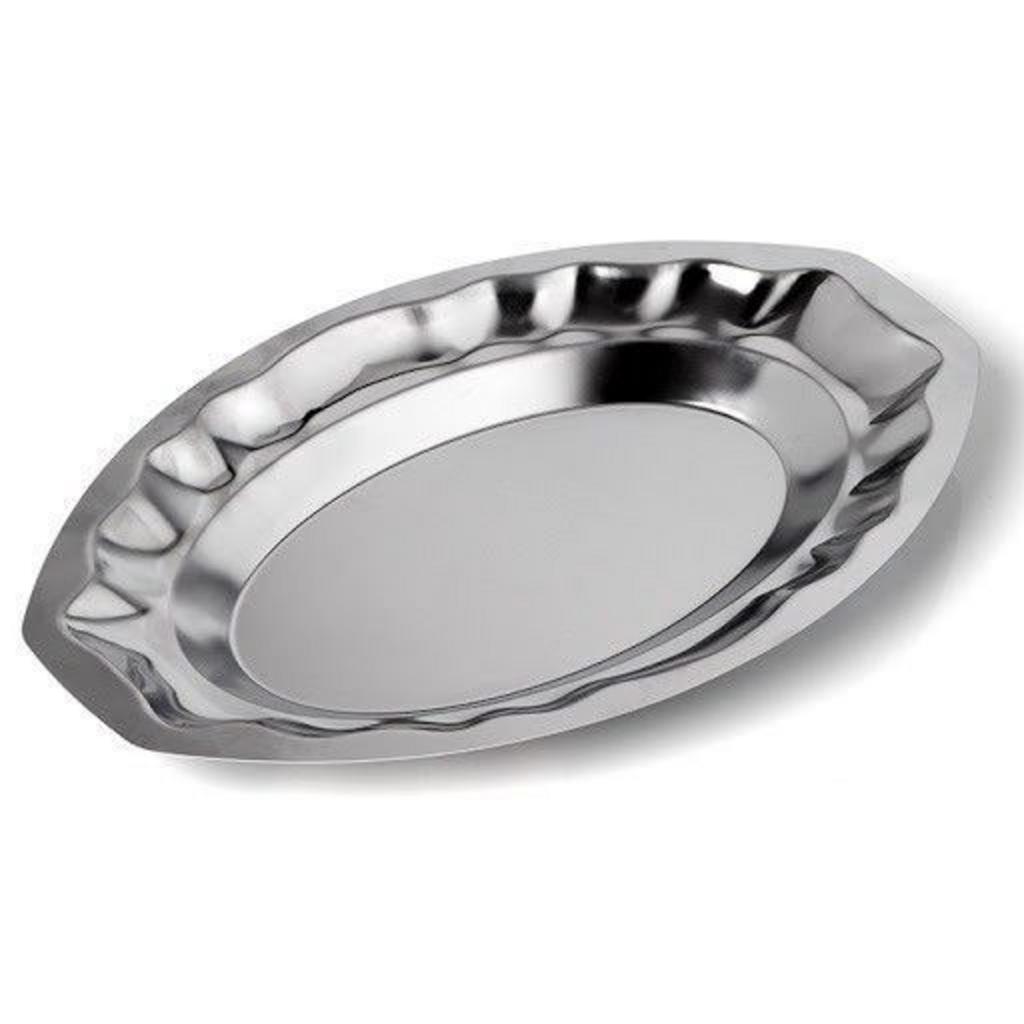 Minh họa mực nước lý tưởng trong nồi hấp, dưới chân của đĩa hấp.