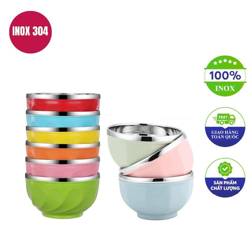 Sự khác biệt rõ rệt về cấu tạo giữa chén inox 1 lớp và 2 lớp cách nhiệt.