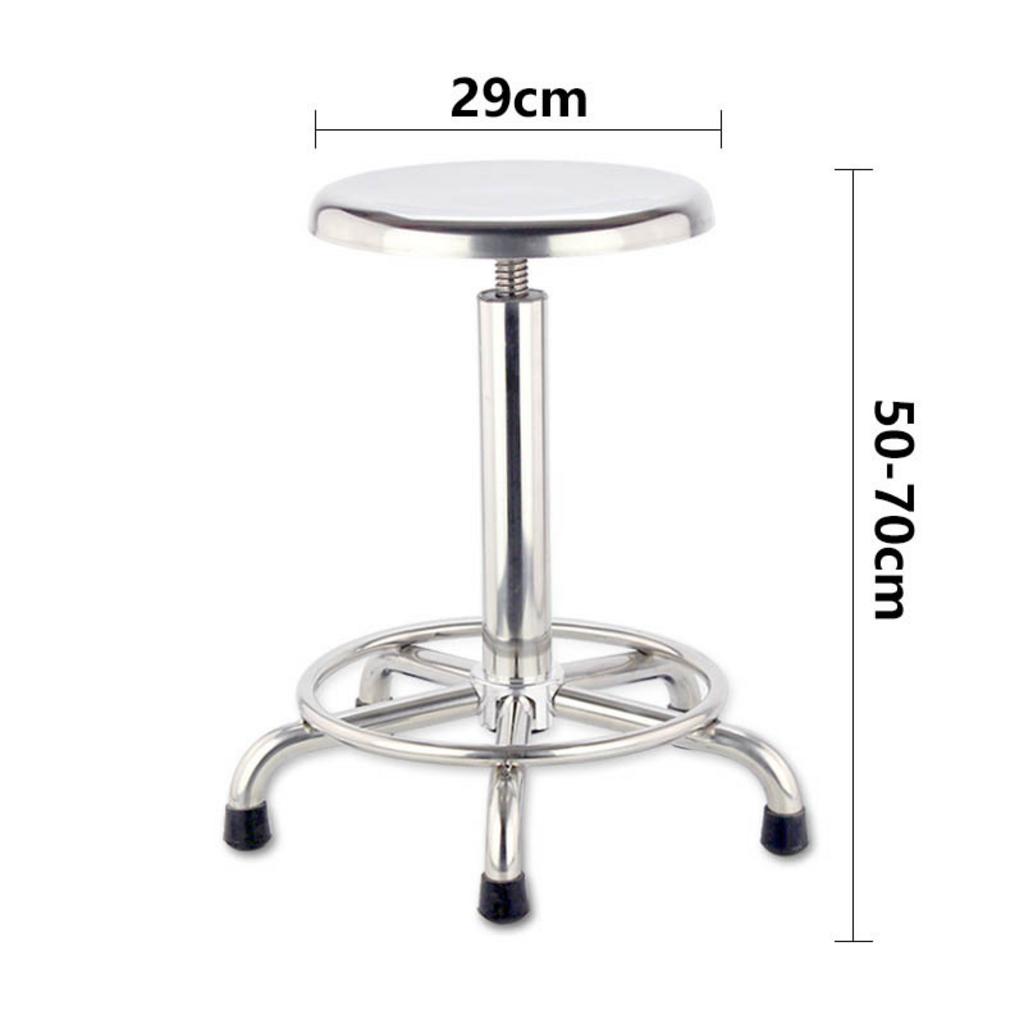Các loại ghế xoay inox phổ biến cho y tế, phòng sạch và văn phòng.