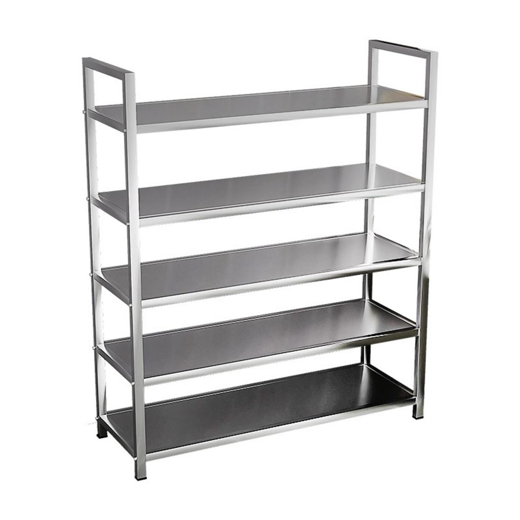 Thiết kế kệ inox chuẩn HACCP đảm bảo an toàn vệ sinh thực phẩm tối đa.