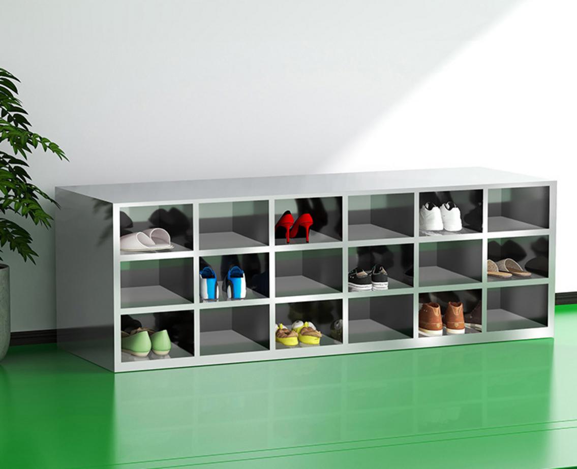 Sơ đồ quy trình 5 bước triển khai dự án gia công tủ giày inox tại Cơ Khí Đại Việt.