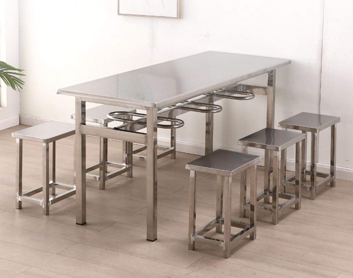 Sơ đồ 6 bước triển khai dự án bàn ăn công nghiệp chuyên nghiệp của Cơ Khí Đại Việt.