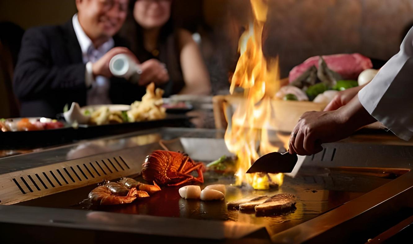 Sơ đồ 5 bước trong quy trình thiết kế và lắp đặt bếp công nghiệp tại Cơ Khí Đại Việt.