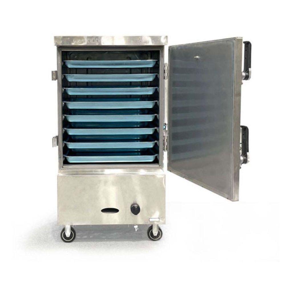 So sánh trực tiếp giữa tủ hấp cơm sản xuất tại Việt Nam và tủ nhập khẩu.