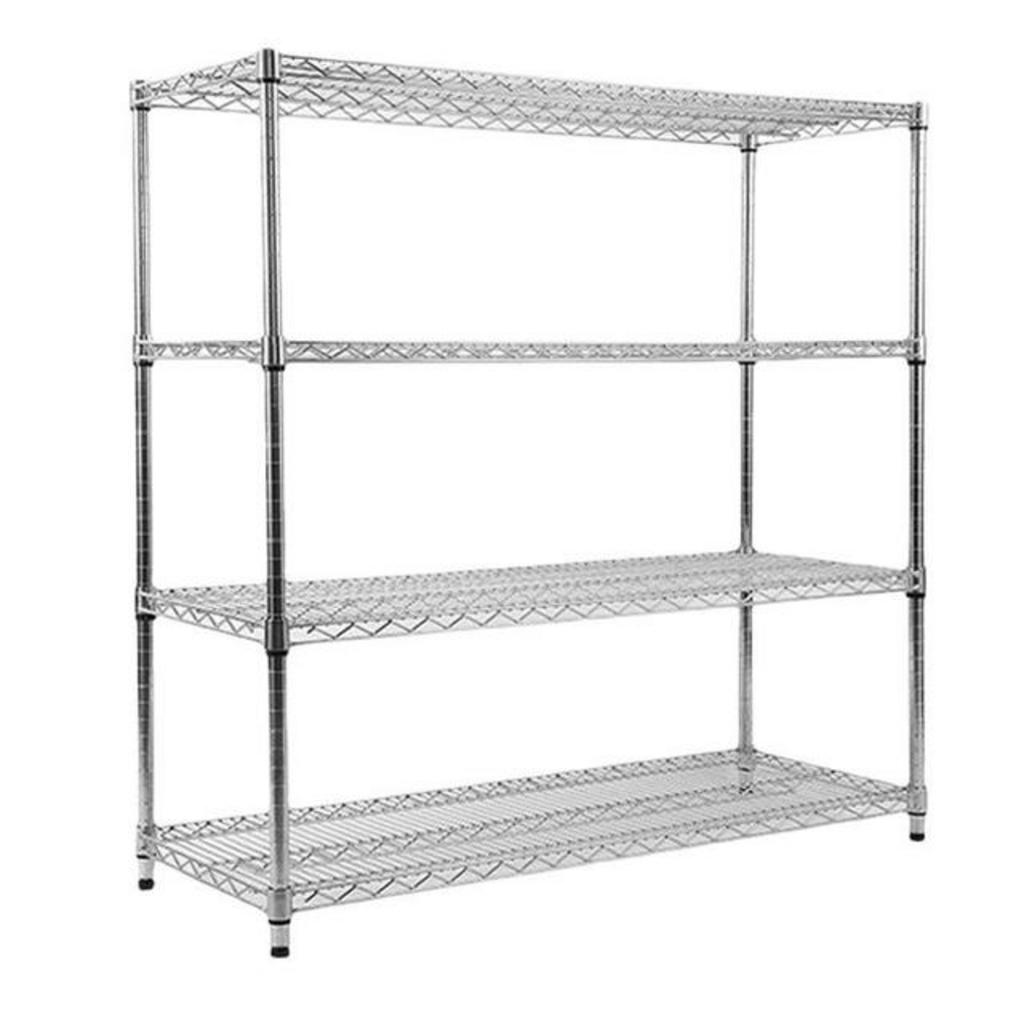 Bản vẽ 3D của một mẫu kệ inox được thiết kế tùy biến riêng cho khách hàng.