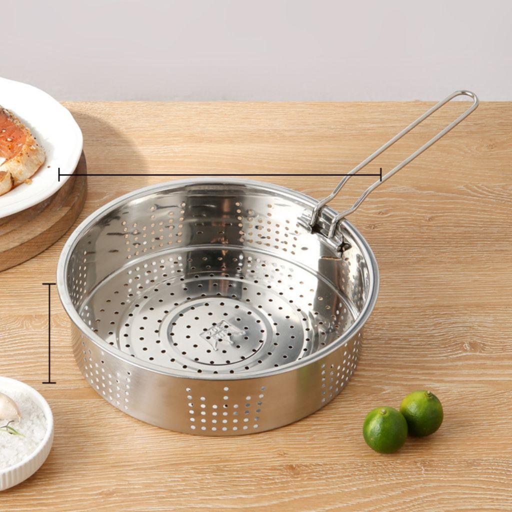 Các bước vệ sinh và bảo quản xửng hấp inox để giữ được độ sáng bóng.