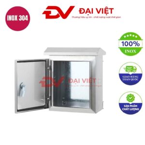 Vỏ tủ điện inox ngoài trời 250x300x150mm