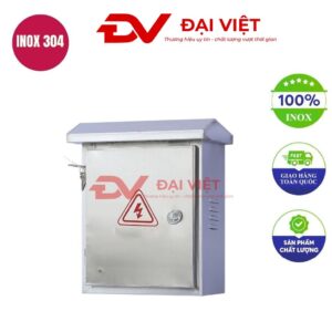 Vỏ tủ điện inox ngoài trời 300x400x170mm