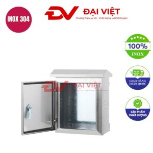 Vỏ tủ điện inox ngoài trời 300x400x200mm