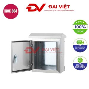 Vỏ tủ điện inox ngoài trời 400x500x200mm