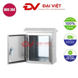 Vỏ tủ điện inox ngoài trời 400x500x300mm