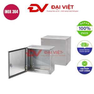 Vỏ tủ điện inox ngoài trời 500x400x200mm