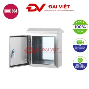 Vỏ tủ điện inox ngoài trời 500x600x250mm