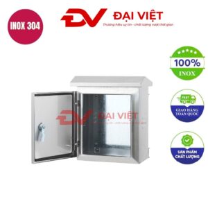 Vỏ tủ điện inox ngoài trời 500x600x300mm