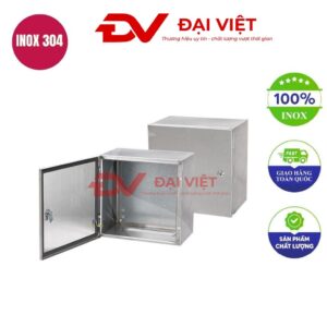 Vỏ tủ điện inox ngoài trời 600x500x200mm