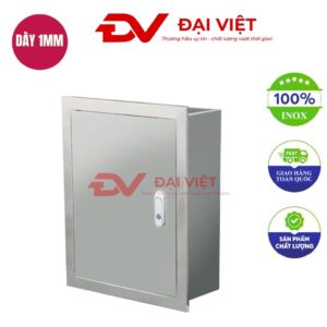 Vỏ tủ điện inox trong nhà 300x400x160mm