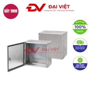 Vỏ tủ điện inox trong nhà 400x400x250mm