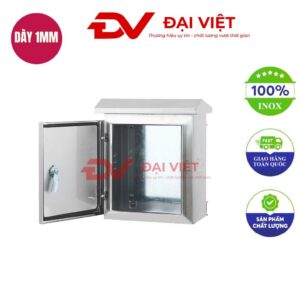 Vỏ tủ điện inox trong nhà 400x500x250mm