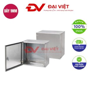 Vỏ tủ điện inox trong nhà 500x400x250mm