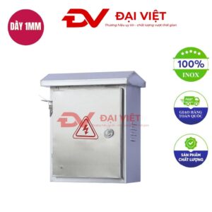 Vỏ tủ điện inox trong nhà 500x600x180mm