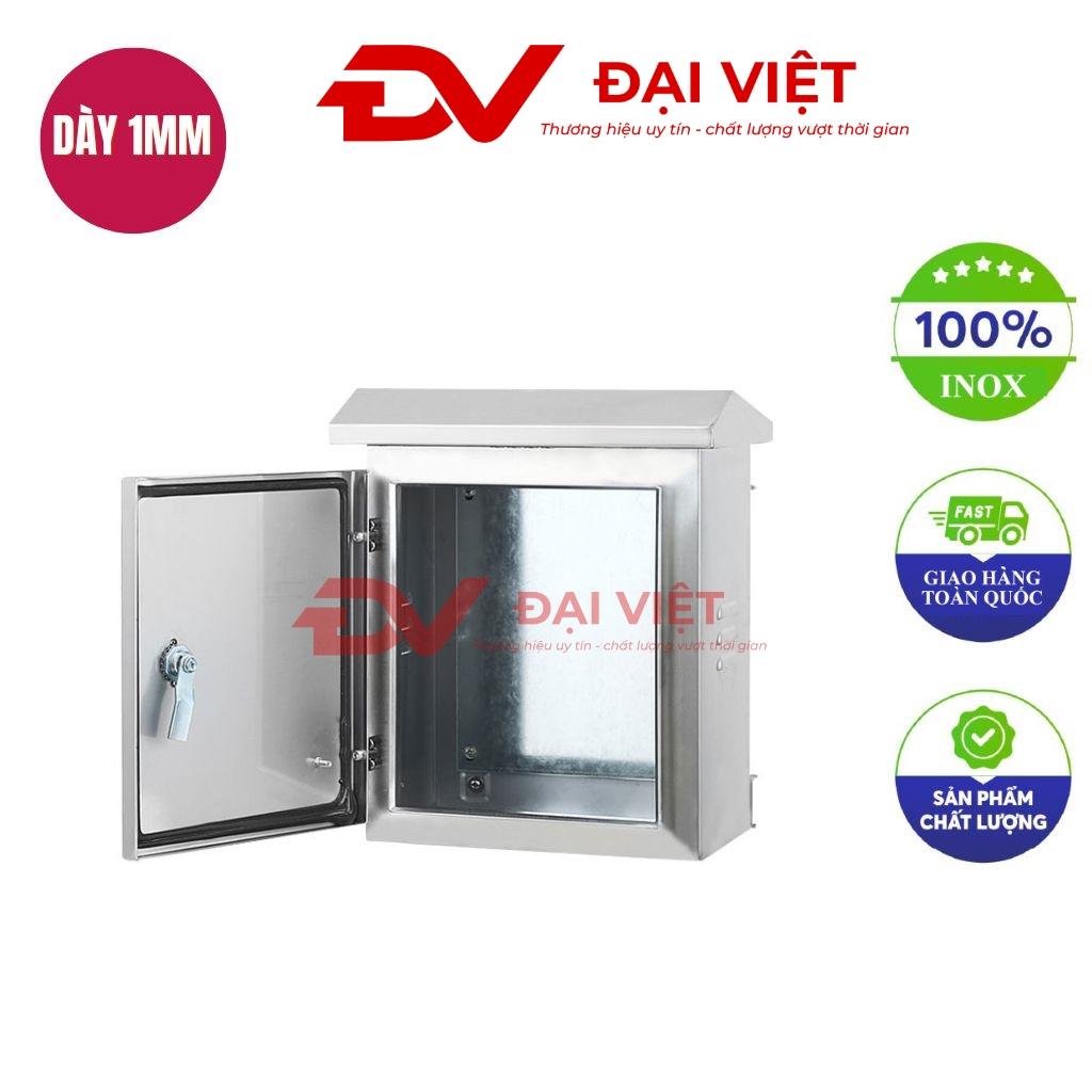 Vỏ tủ điện inox trong nhà 500x600x250mm