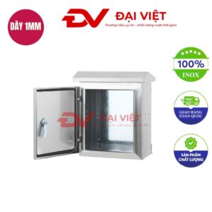 Vỏ tủ điện inox trong nhà 500x600x300mm