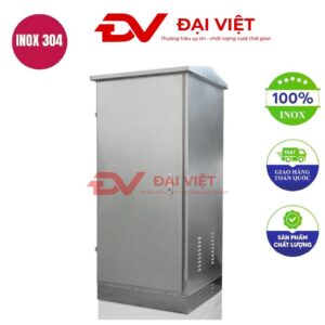 Vỏ tủ điện phân phối inox ngoài trời 1000x600x350mm