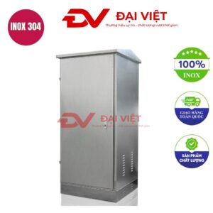 Vỏ tủ điện phân phối inox ngoài trời 1500x600x400mm