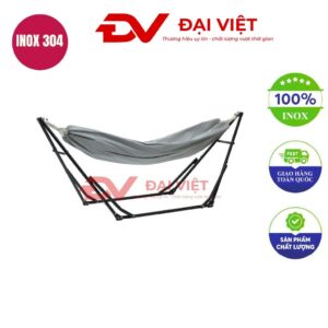 võng xếp inox 245x78x85cm