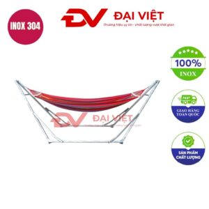 võng xếp inox 249x85x98cm