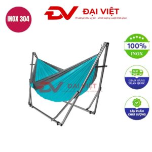 võng xếp inox 250x84x127cm