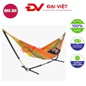 võng xếp inox 350x100x130cm