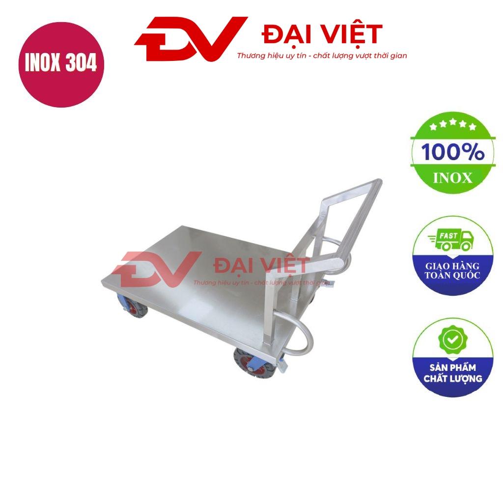 xe đẩy inox 1 tầng 1200x700x850mm