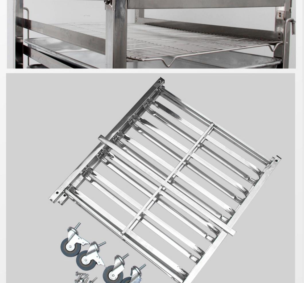 Cận cảnh bề mặt Inox 304 sử dụng trên khung xe - bảo đảm vệ sinh và độ bền.