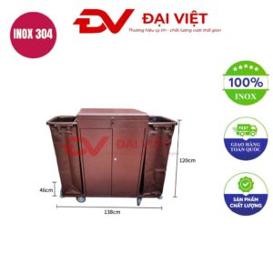 Xe giặt là khách sạn 1380x460x1200mm