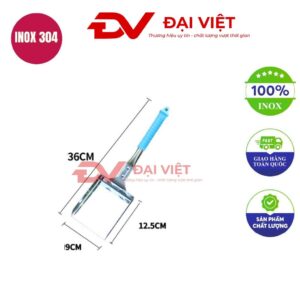 xẻng xúc đá inox 36x9cm