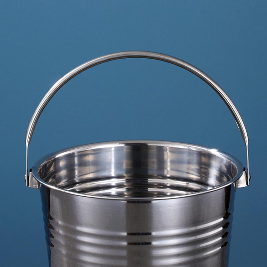 Hình ảnh thực tế xô inox ướp rượu 1l 12x13cm sản xuất bởi Cơ Khí Đại Việt, thể hiện thiết kế hiện đại và vật liệu cao cấp.