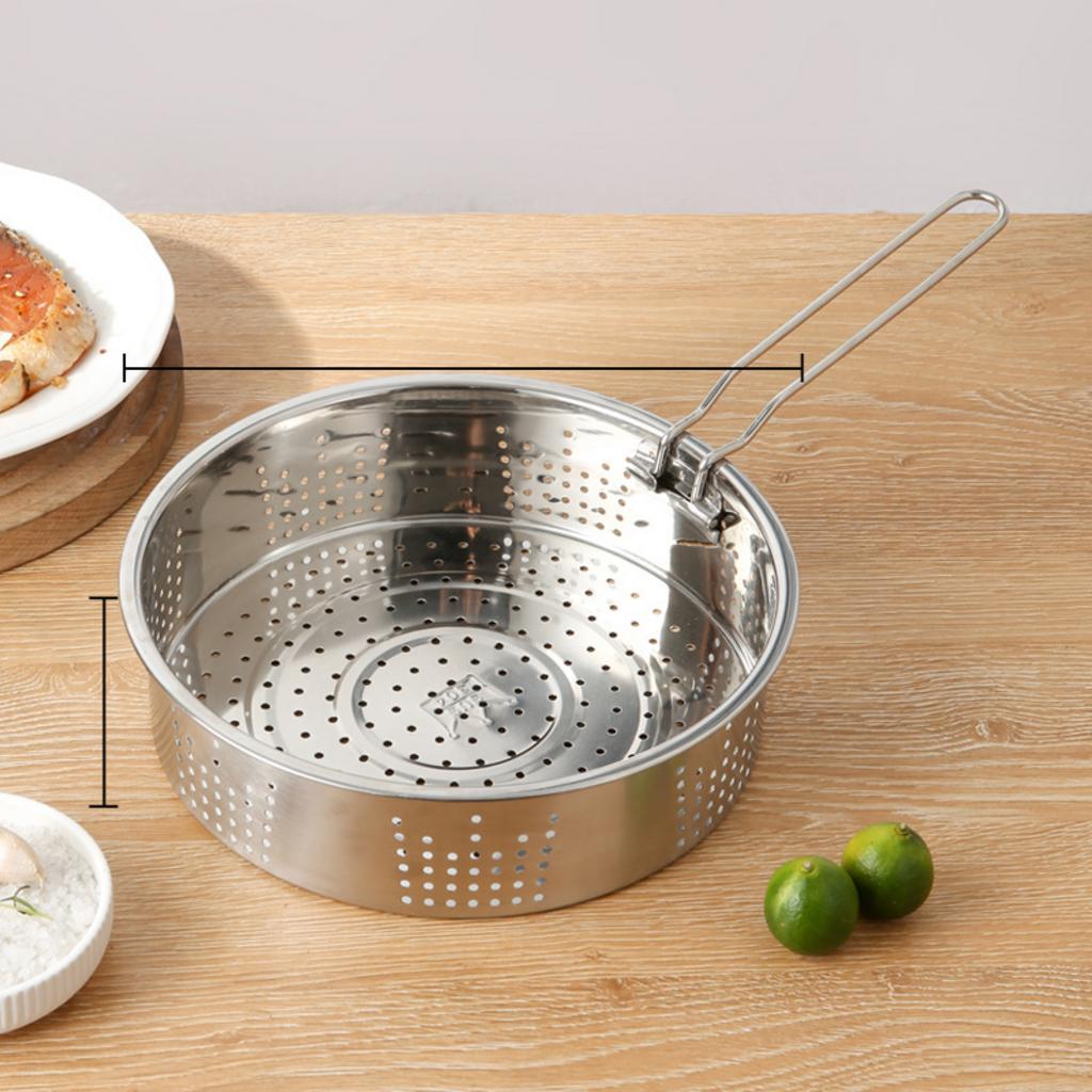 Hình ảnh thực tế Xửng hấp inox 20cm sản xuất bởi Cơ Khí Đại Việt, thể hiện thiết kế hiện đại và vật liệu cao cấp.