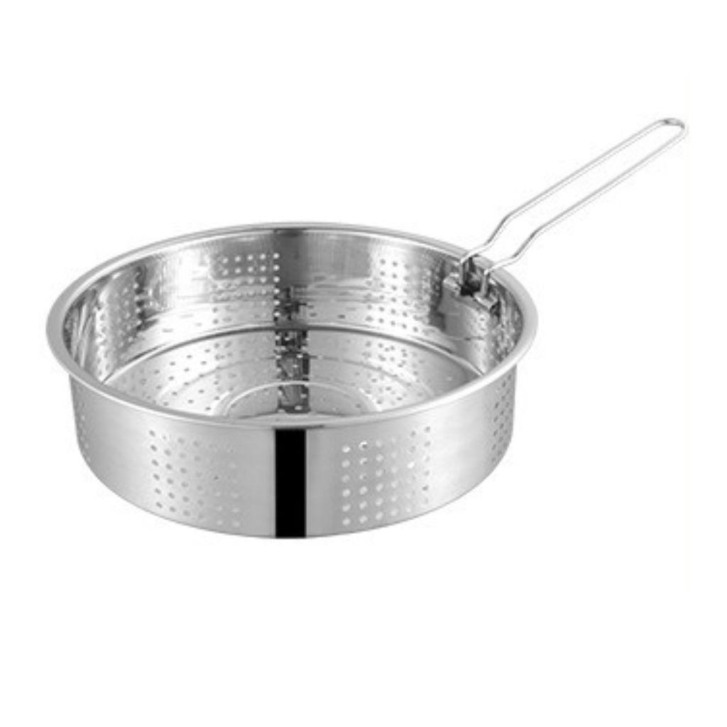 Cận cảnh bề mặt Inox 430 — chống gỉ, dễ vệ sinh và an toàn thực phẩm.